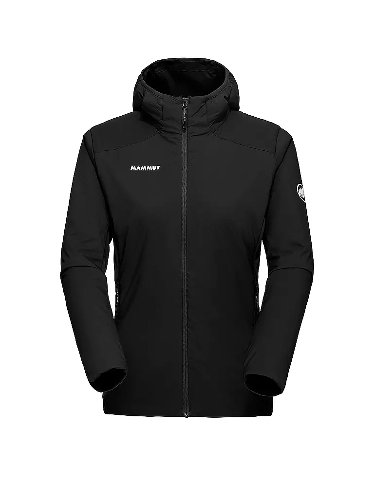 MAMMUT | Damen Isolationsjacke Rime Light IN Flex Hooded | schwarz