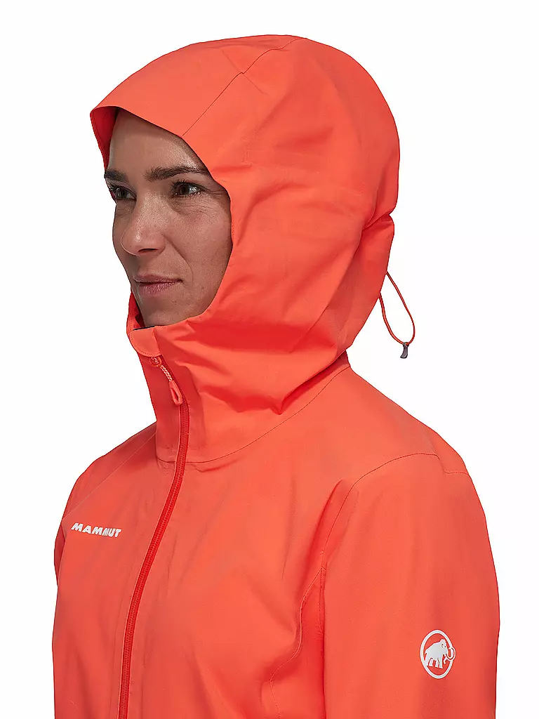 MAMMUT | Damen Tourenjacke Linard Guide 3L Hoodie | koralle