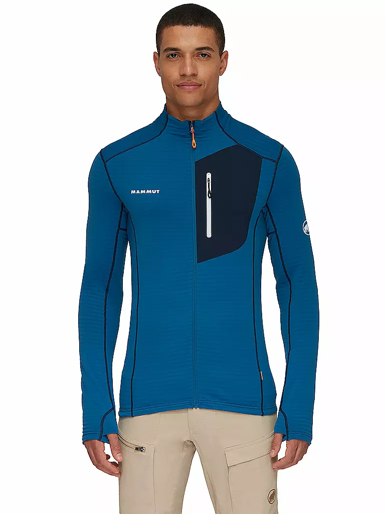 MAMMUT | Herren Fleecejacke Taiss Light ML | dunkelblau