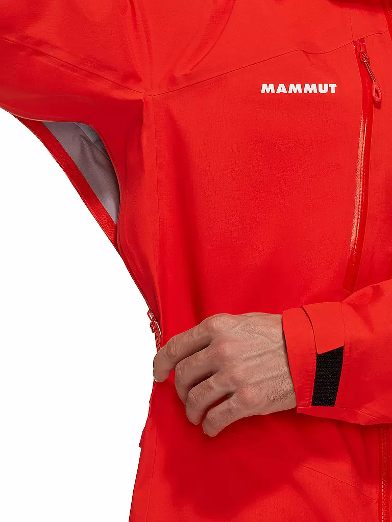 MAMMUT | Herren Wanderjacke Taiss HS Hooded | rot