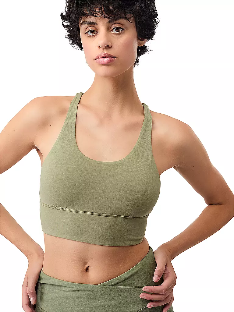 MANDALA | Damen Sport-BH New Studio Low Support | olive