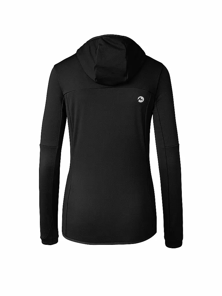 MARTINI | Damen Fleecejacke Recharge Hoodie | schwarz