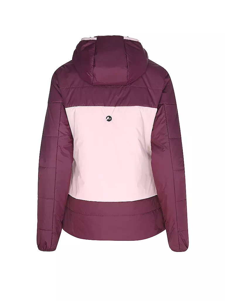 MARTINI | Damen Touren Isojacke Argon G-LOFT® Hoodie | beere