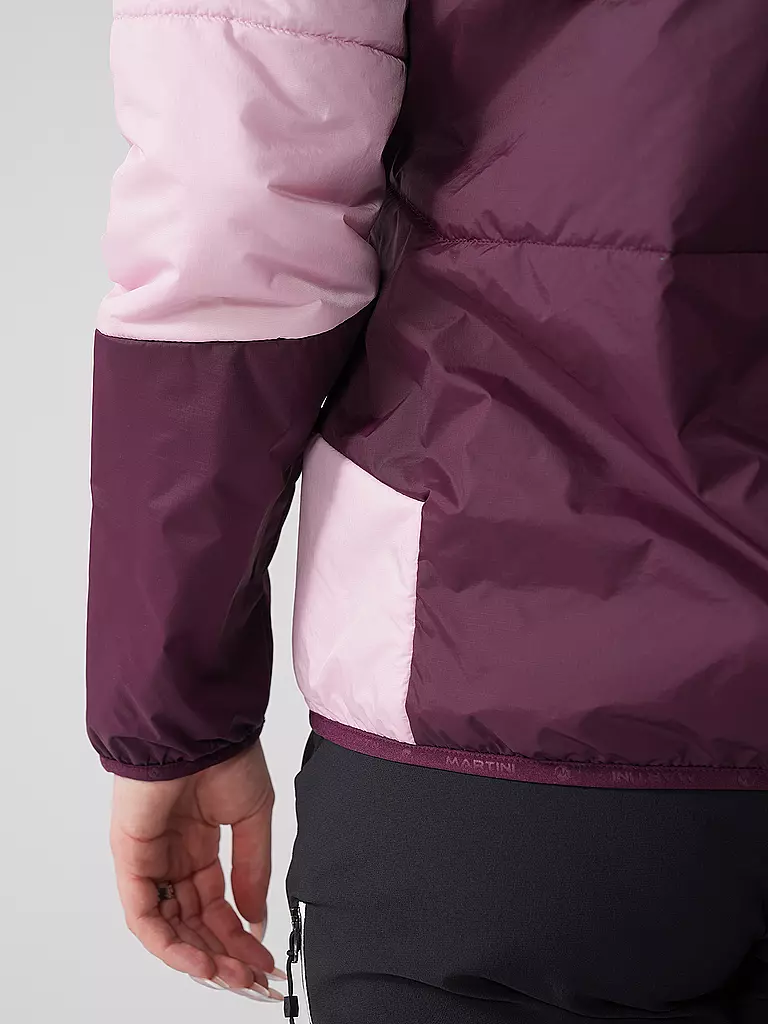 MARTINI | Damen Touren Isojacke Horizon G-LOFT® Hoodie | rosa