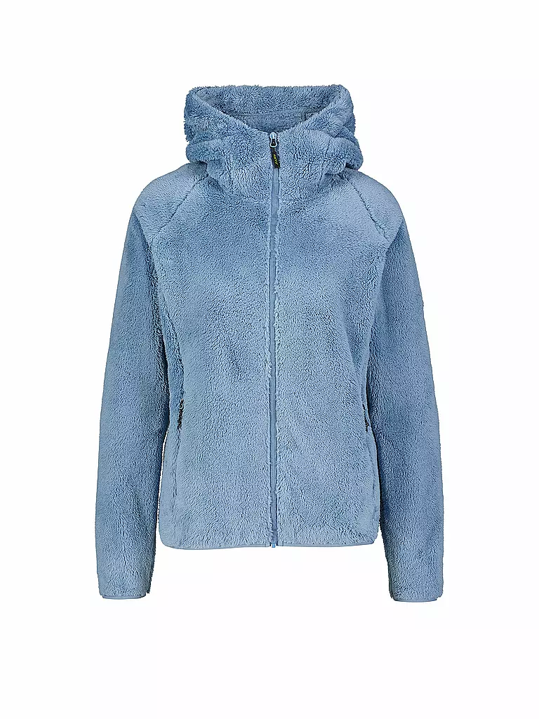 MERU |  Damen Fleecejacke Roxburgh Hoodie | hellblau