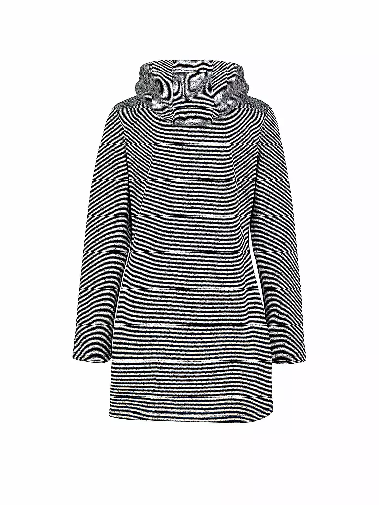 MERU | Damen Fleecejacke lang Bergen | dunkelblau