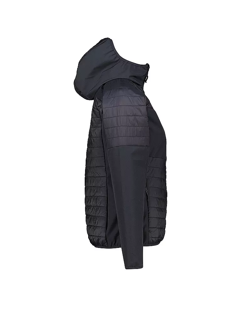 MERU | Damen Hybridjacke JAUJA | schwarz