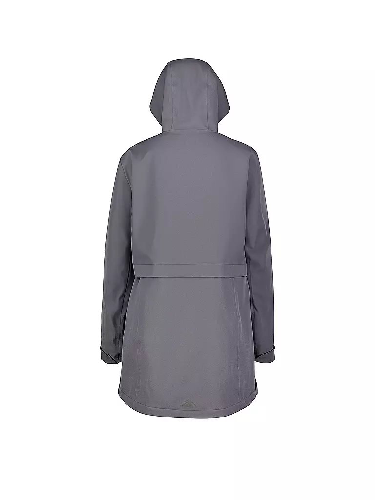 MERU | Damen Wintermantel Nora Hoodie | grau