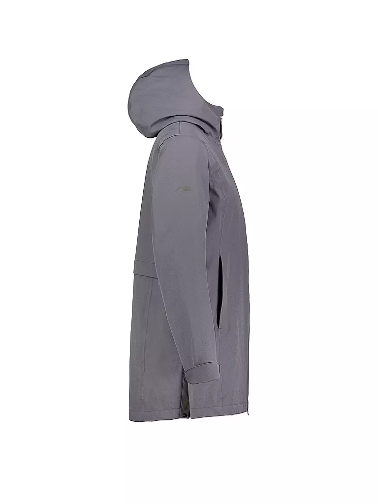 MERU | Damen Wintermantel Nora Hoodie | grau