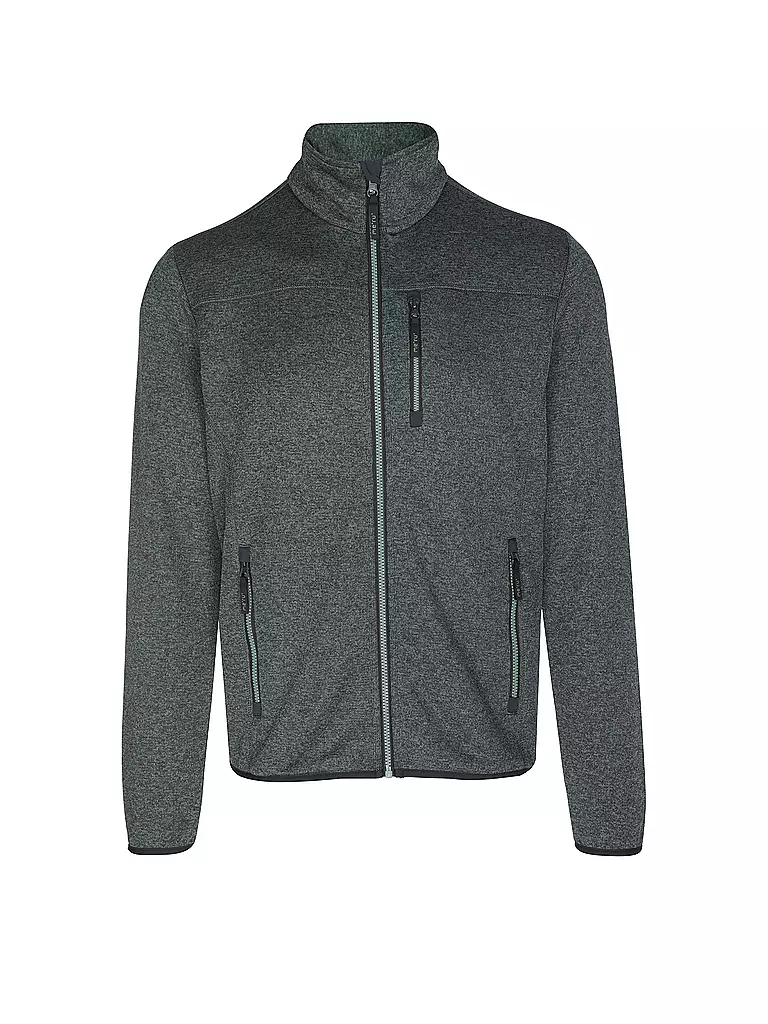 MERU | Herren Fleecejacke Cusco | dunkelgrün