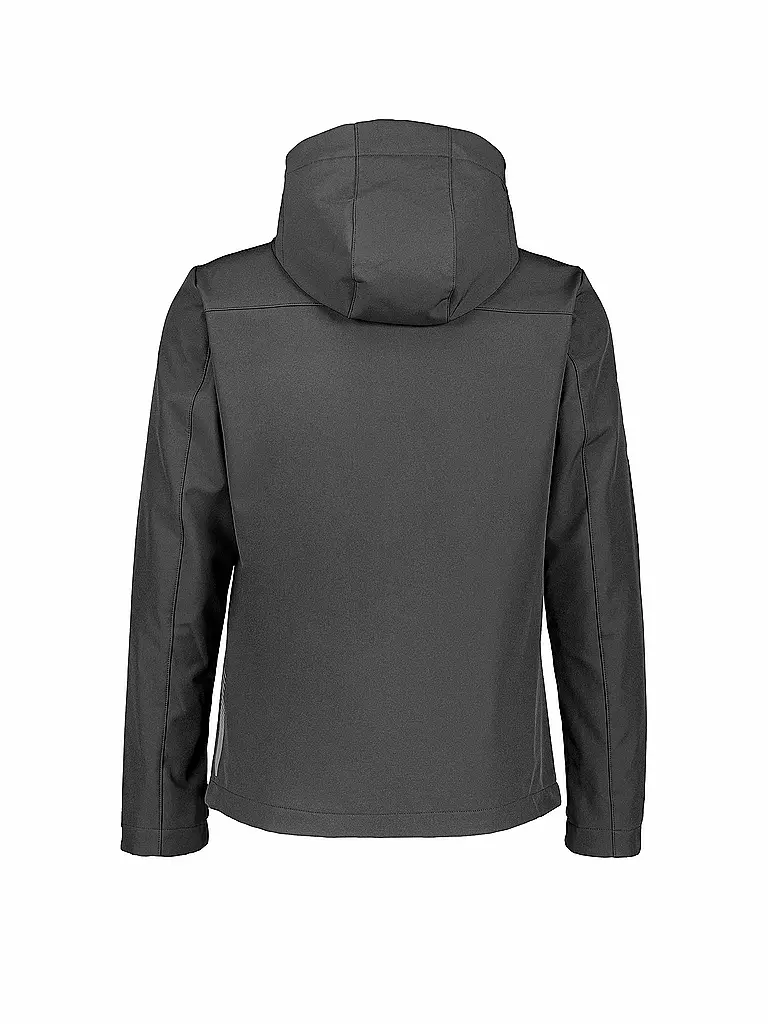 MERU | Herren Softshell Jacke Toulouse Hoodie | grau