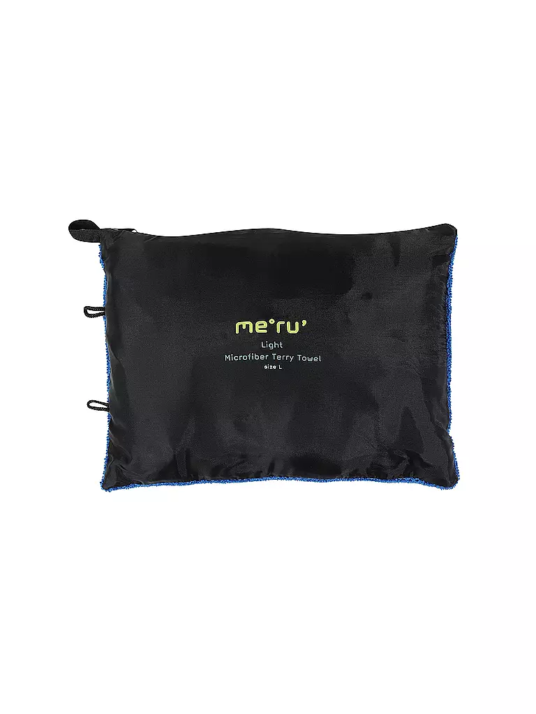 MERU | Mikrofaser Handtuch Sports Towel Terry L | blau