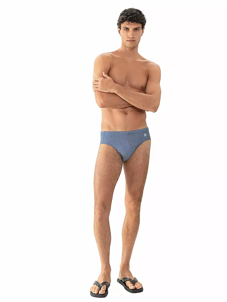 MEY | Herren Badeslip | blau