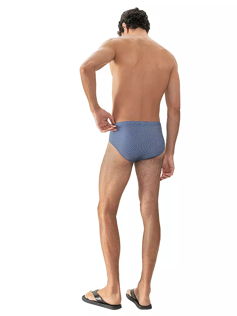 MEY | Herren Badeslip | blau