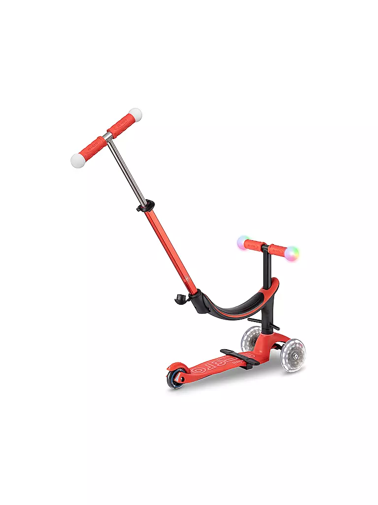 MICRO | Kinder Scooter Micro Mini 2Grow Deluxe Magic LED | blau