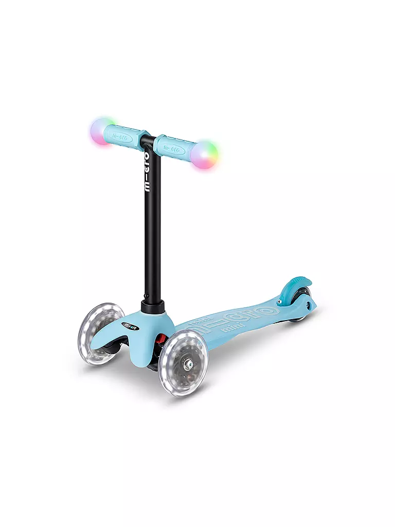 MICRO | Kinder Scooter Micro Mini 2Grow Deluxe Magic LED | rot