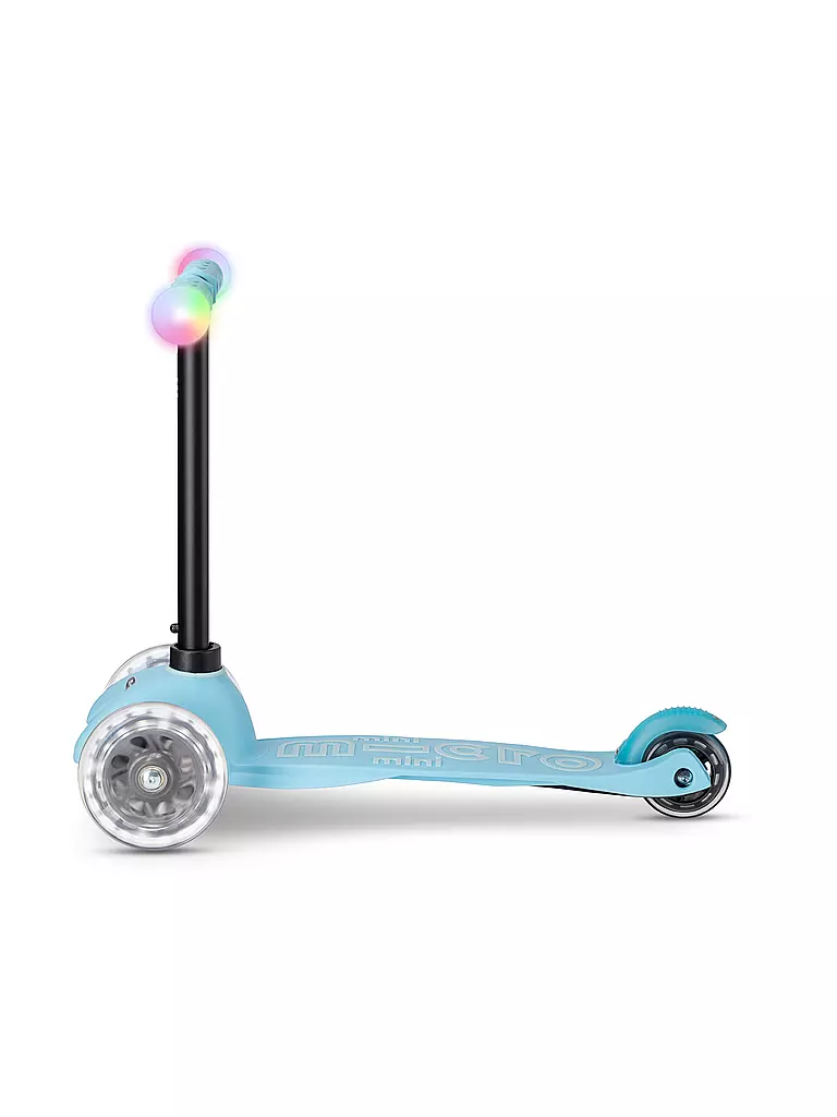 MICRO | Kinder Scooter Micro Mini 2Grow Deluxe Magic LED | rot