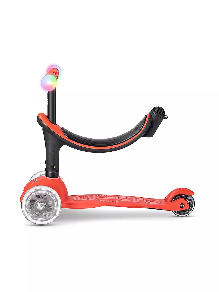 MICRO | Kinder Scooter Micro Mini 2Grow Deluxe Magic LED | blau