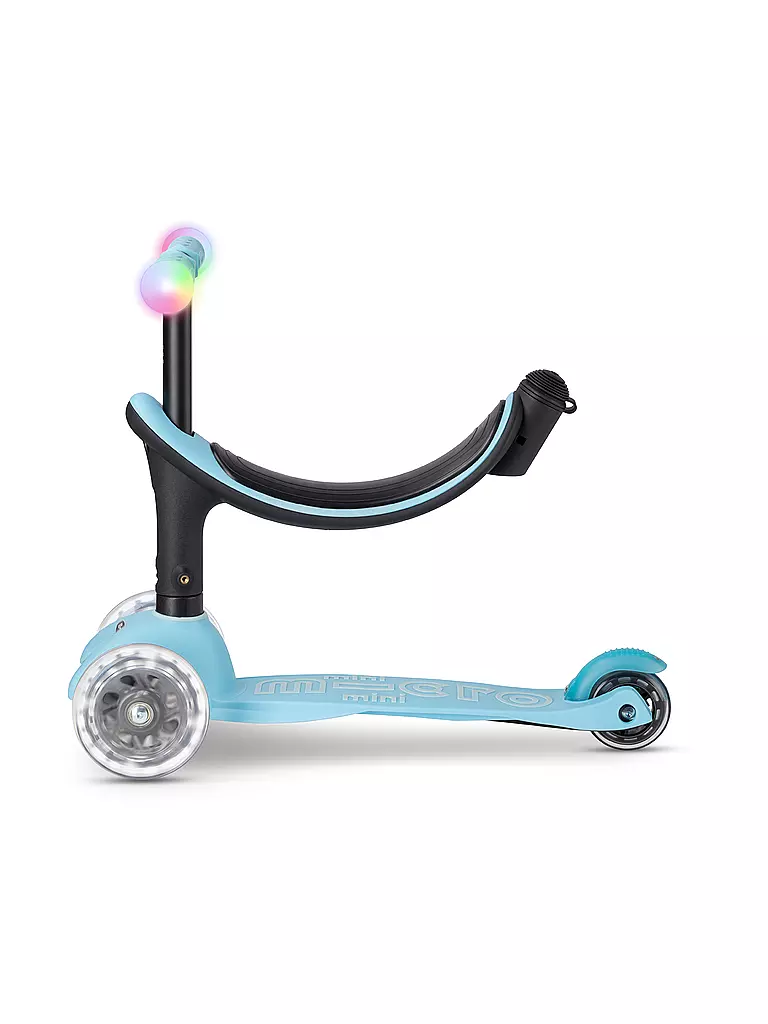 MICRO | Kinder Scooter Micro Mini 2Grow Deluxe Magic LED | blau