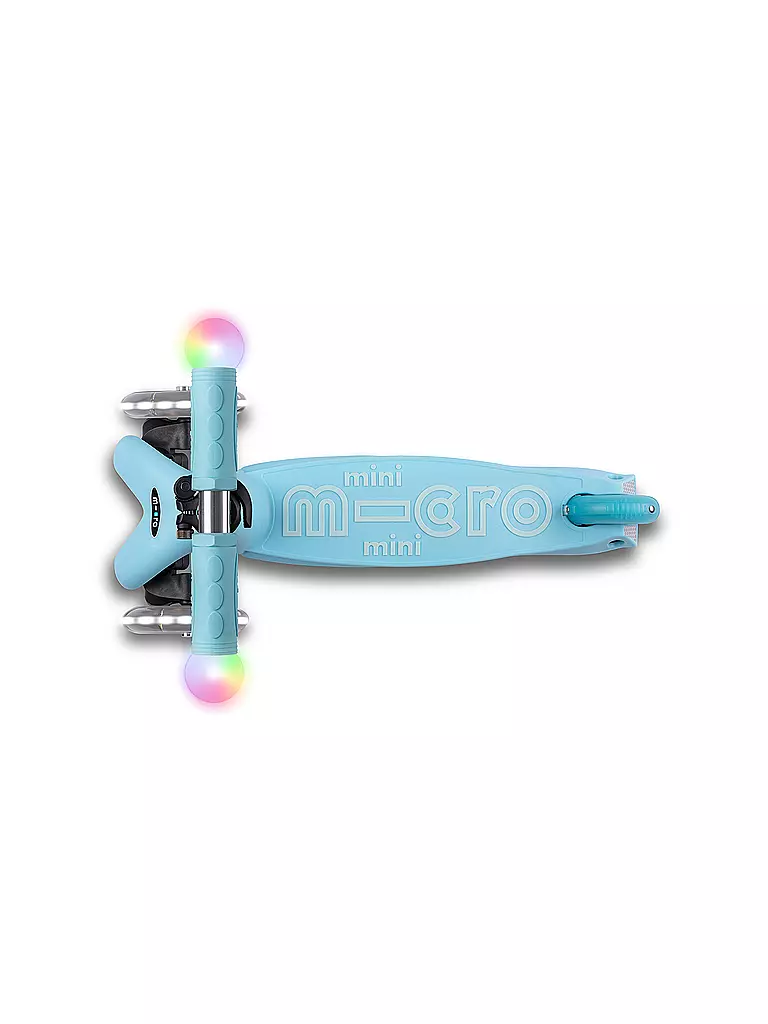 MICRO | Kinder Scooter Micro Mini 2Grow Deluxe Magic LED | blau