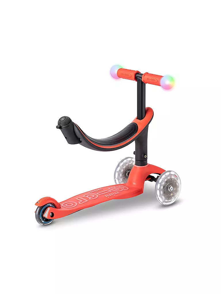 MICRO | Kinder Scooter Micro Mini 2Grow Deluxe Magic LED | blau