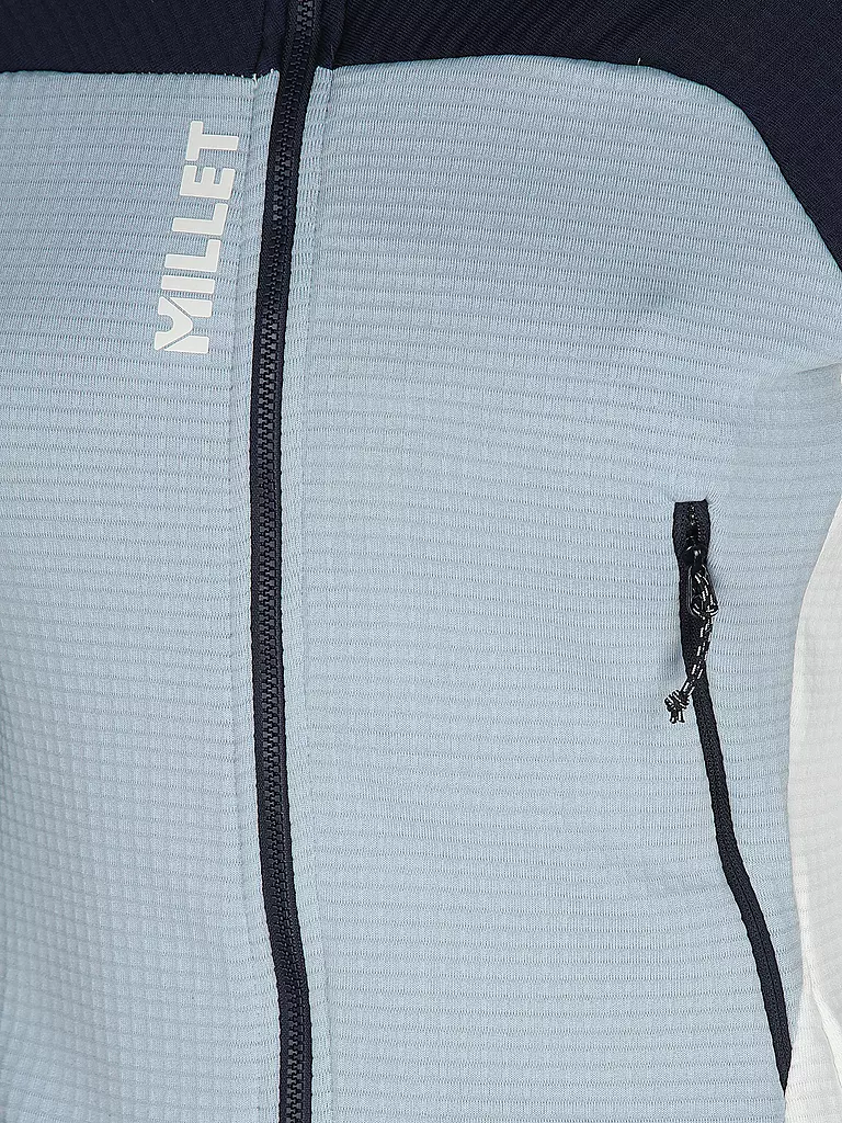 MILLET | Damen Fleecejacke Fusion Grid Hoodie | hellblau