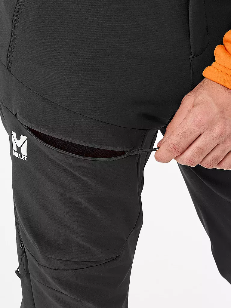 MILLET | Herren Touren Trägerhose Rutor XCS  | schwarz