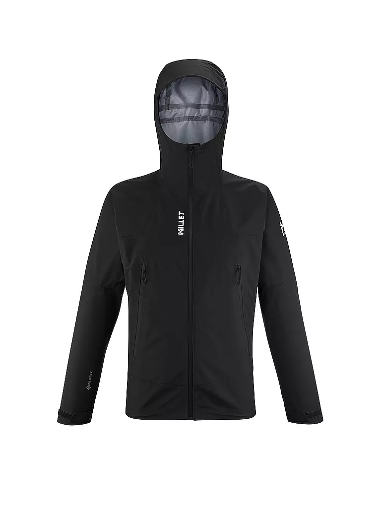 MILLET | Herren Wanderjacke Seneca GTX 3L Hoodie | schwarz