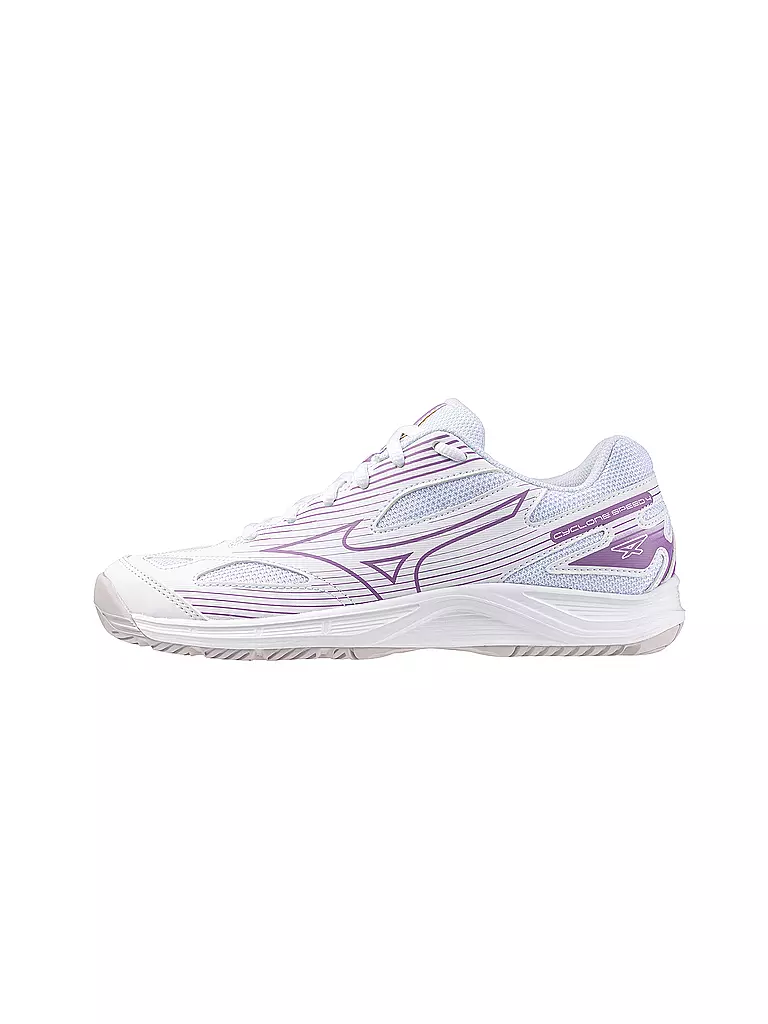 MIZUNO | Damen Hallenschuhe Cyclone Speed 4  | weiss