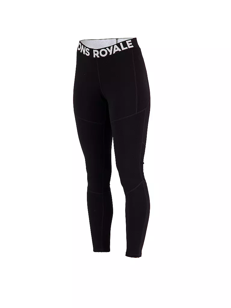 MONS ROYALE | Damen Unterzieh Tight Olympus | schwarz