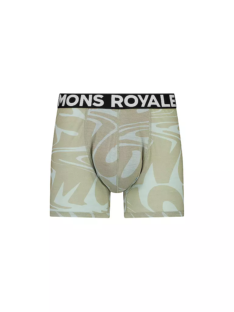 MONS ROYALE | Herren Boxershort Hold'em | hellgrau