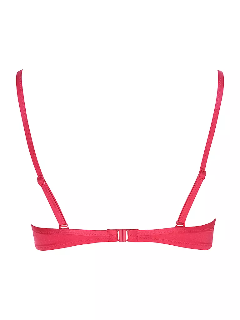 MRS & HUGS | Damen Bikinioberteil Schale Basic | rot