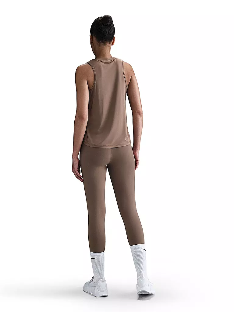 NIKE | Damen Fitnesstank One Classic Dri-FIT | braun