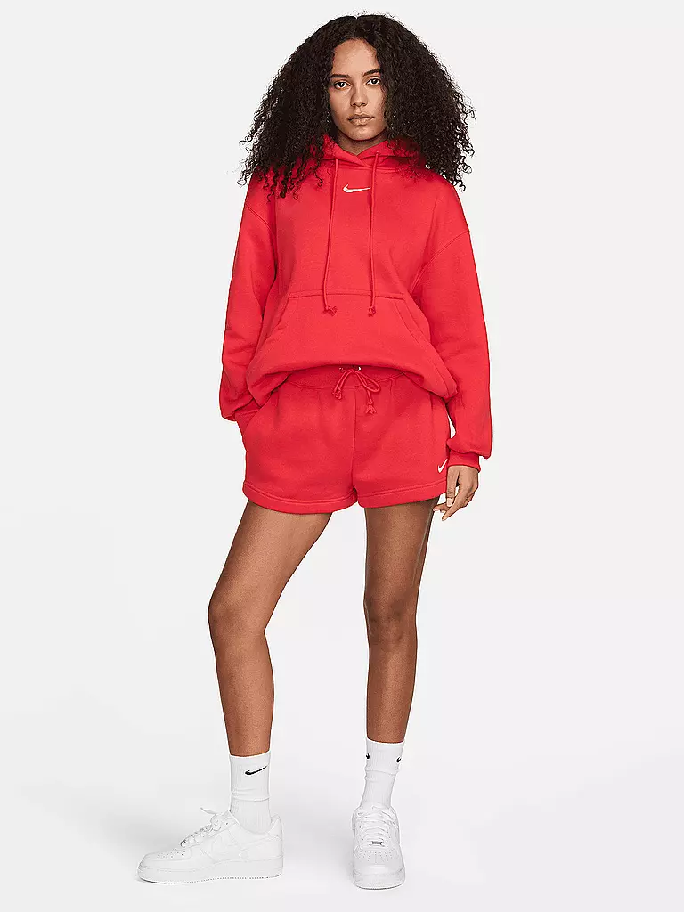 NIKE | Damen Hoodie NSW Phnx FLC | rot