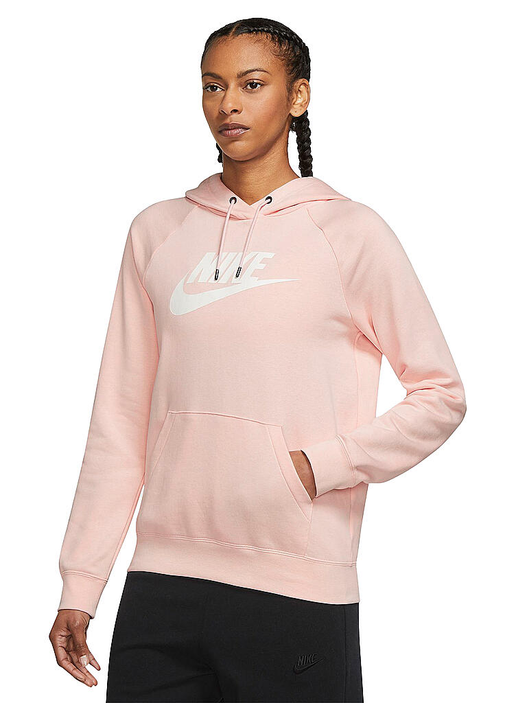 Nike Damen Hoodie Sportswear Essential Rosa