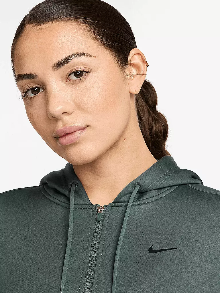 NIKE | Damen Jacke Therma-FIT One | dunkelgrün