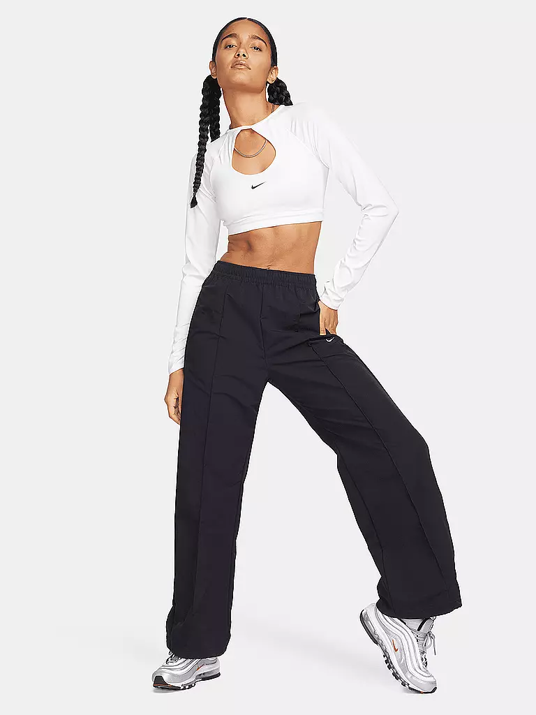 NIKE | Damen Jogginghose Sportswear Everything Wovens | schwarz