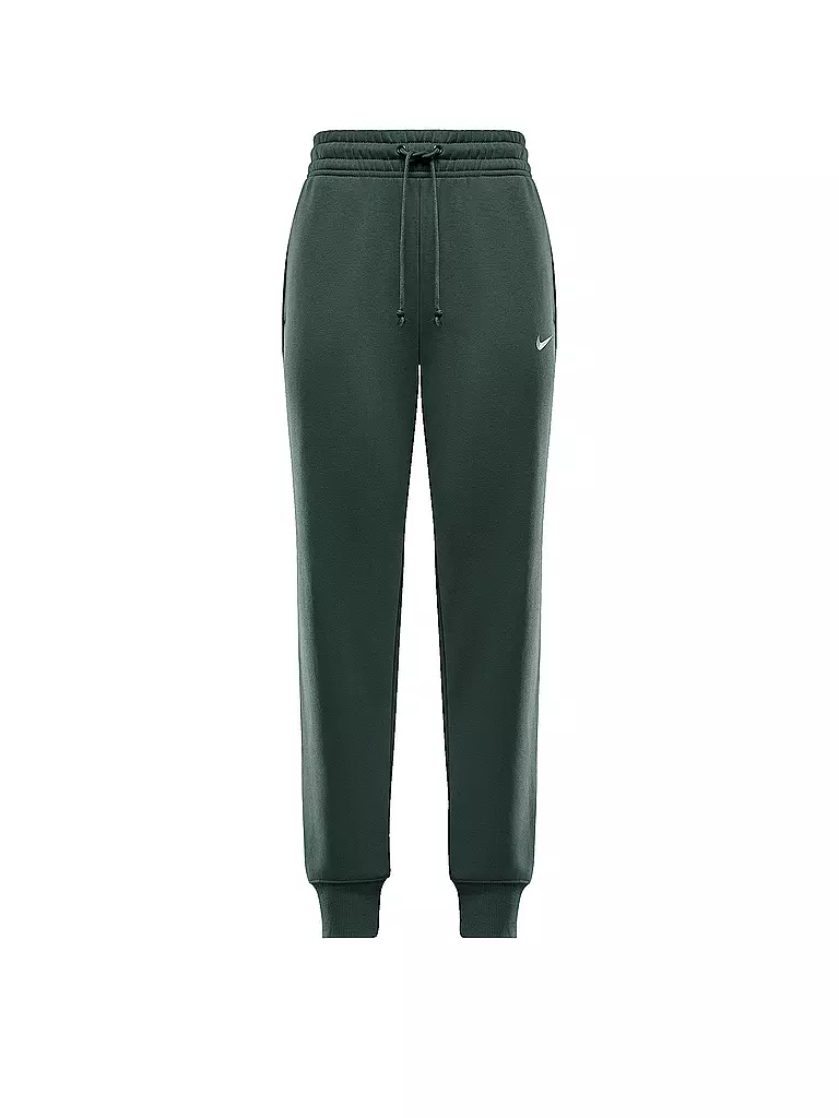 NIKE | Damen Jogginghose Sportswear Phoenix Fleece | dunkelgrün