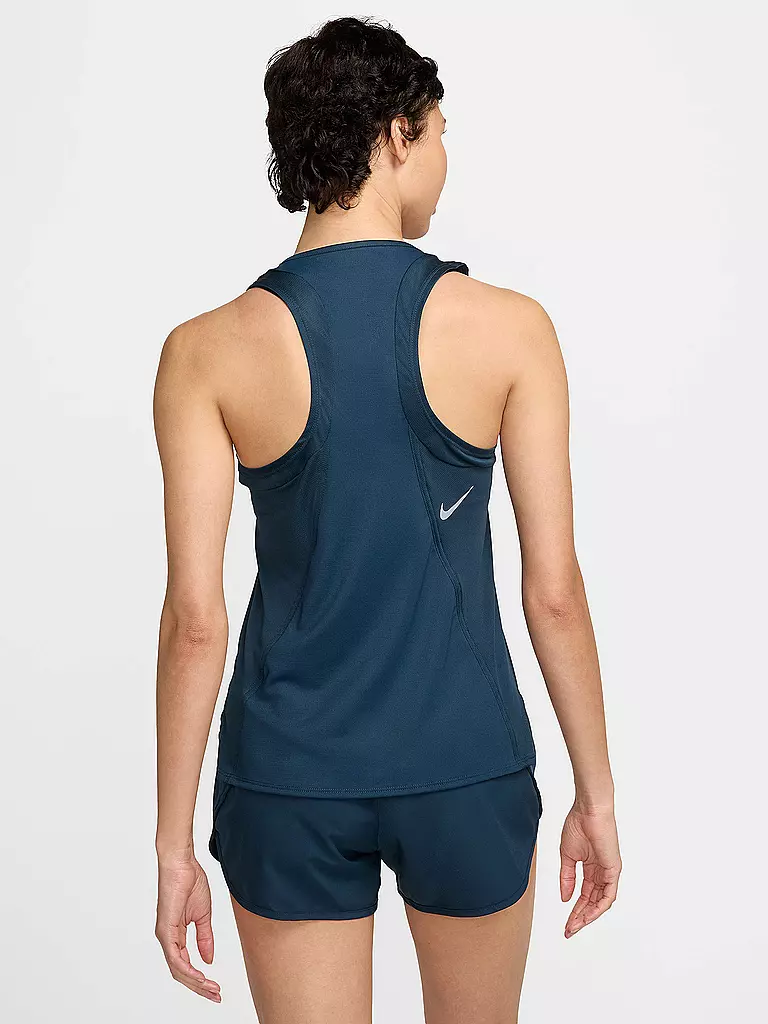 NIKE | Damen Lauftank Dri-FIT Race | dunkelblau