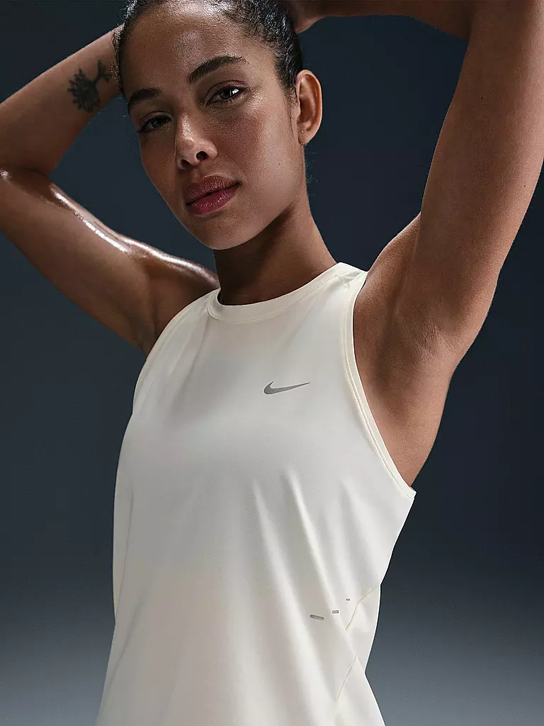 NIKE | Damen Lauftank Swift | beige