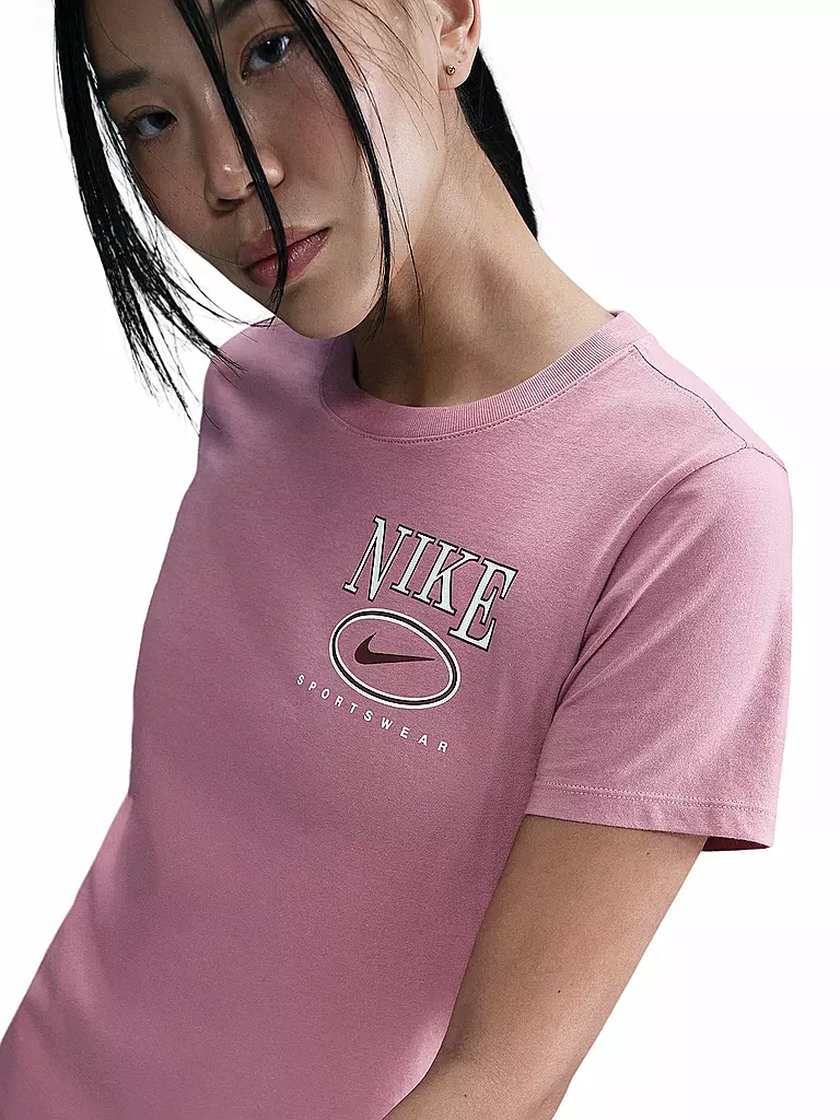 NIKE | Damen T-Shirt Sportswear Club | rosa