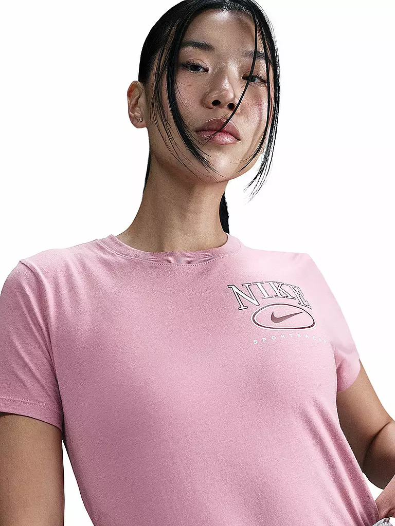 NIKE | Damen T-Shirt Sportswear Club | rosa