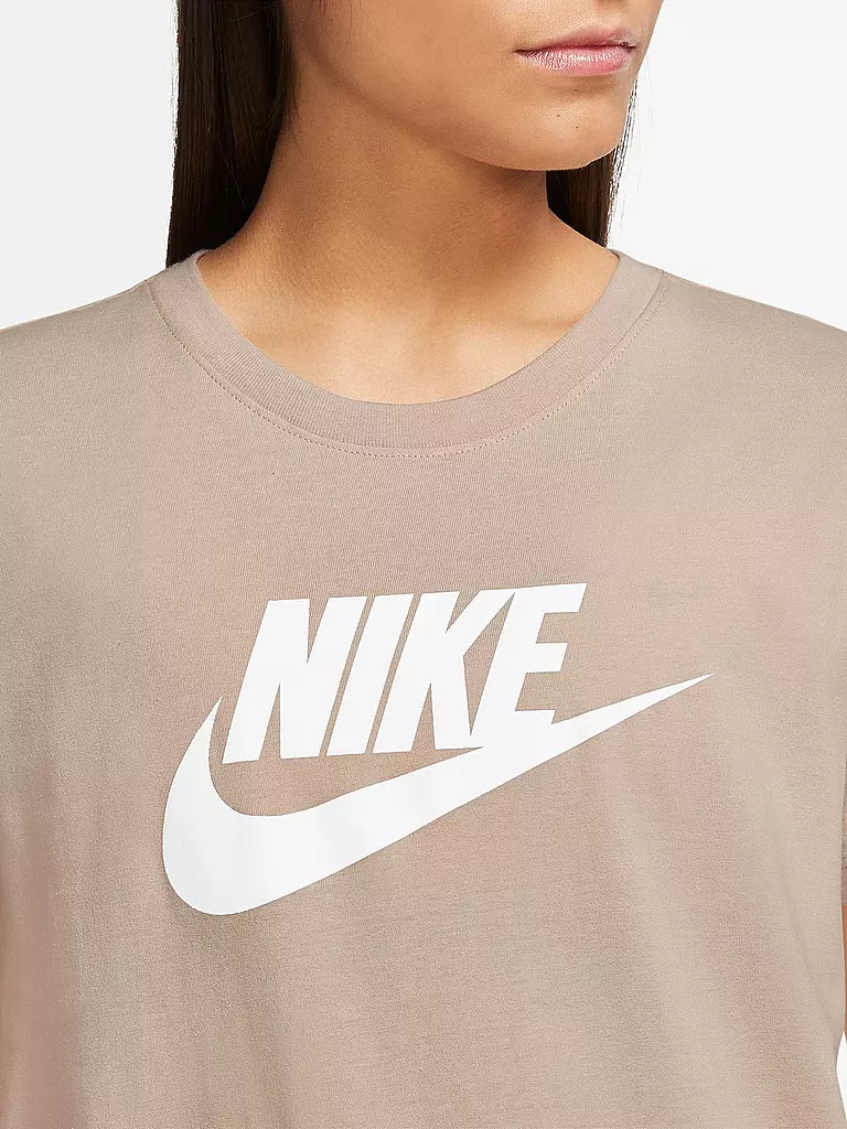 NIKE | Damen T-Shirt Sportswear Essentials | beige