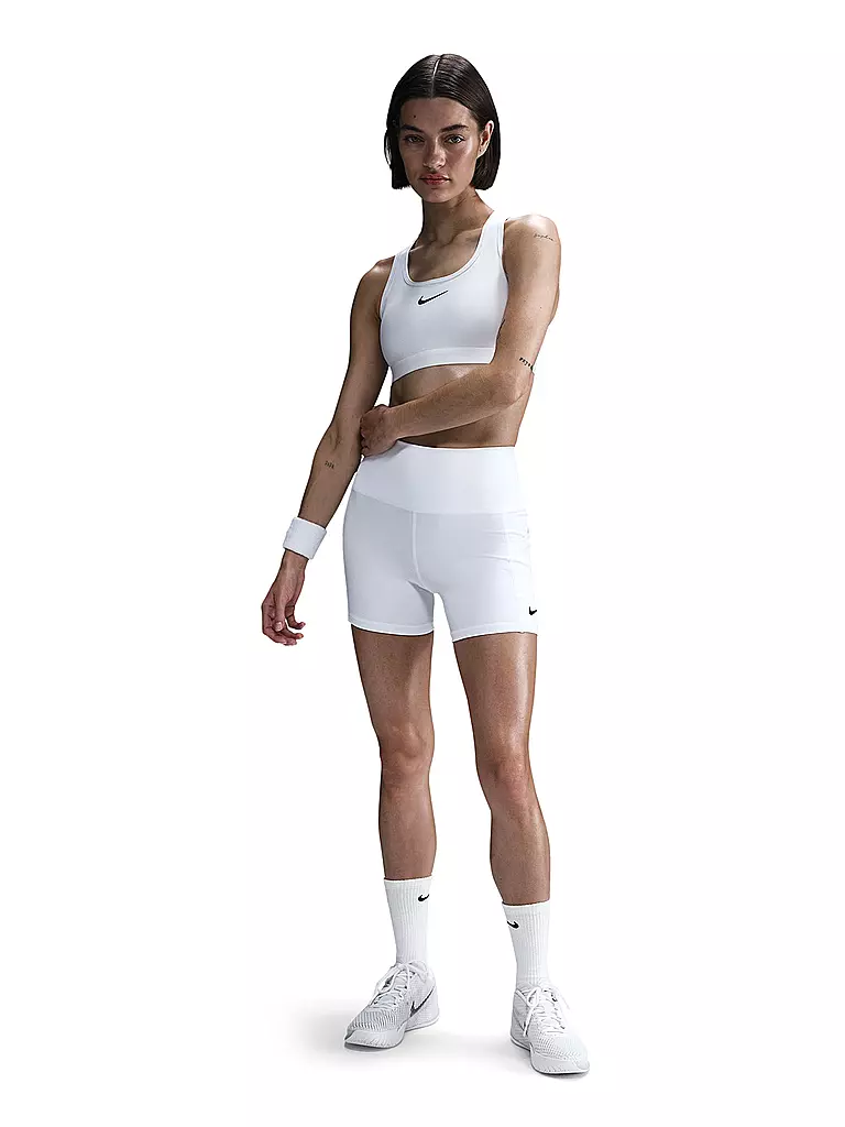 NIKE | Damen Tennisshort Ball | weiss