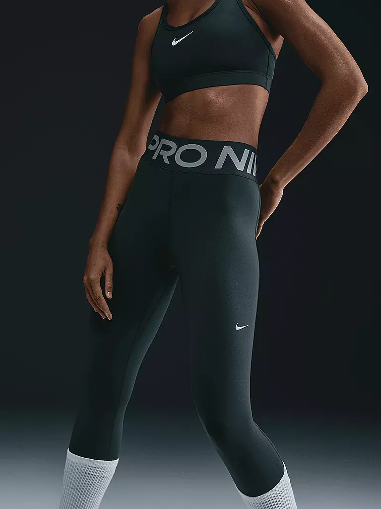 NIKE | Damen TIght Pro Sculpt | dunkelgrün