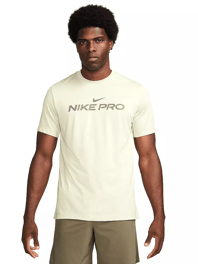 NIKE | Herren Fitnessshirt Dri-FIT | beige