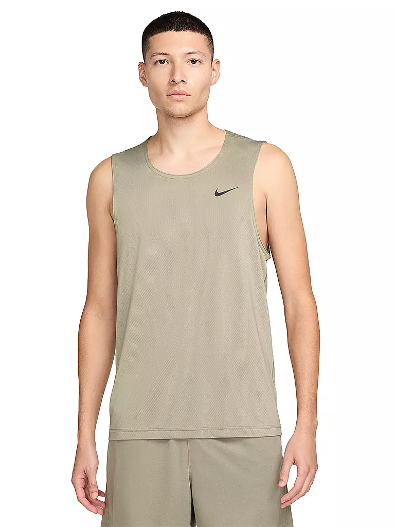 NIKE | Herren Fitnesstank Ready Dri-FIT | olive