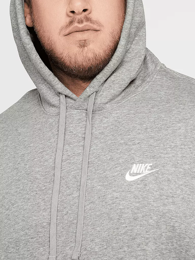 NIKE | Herren Hoodie Sportswear Club Fleece | grau