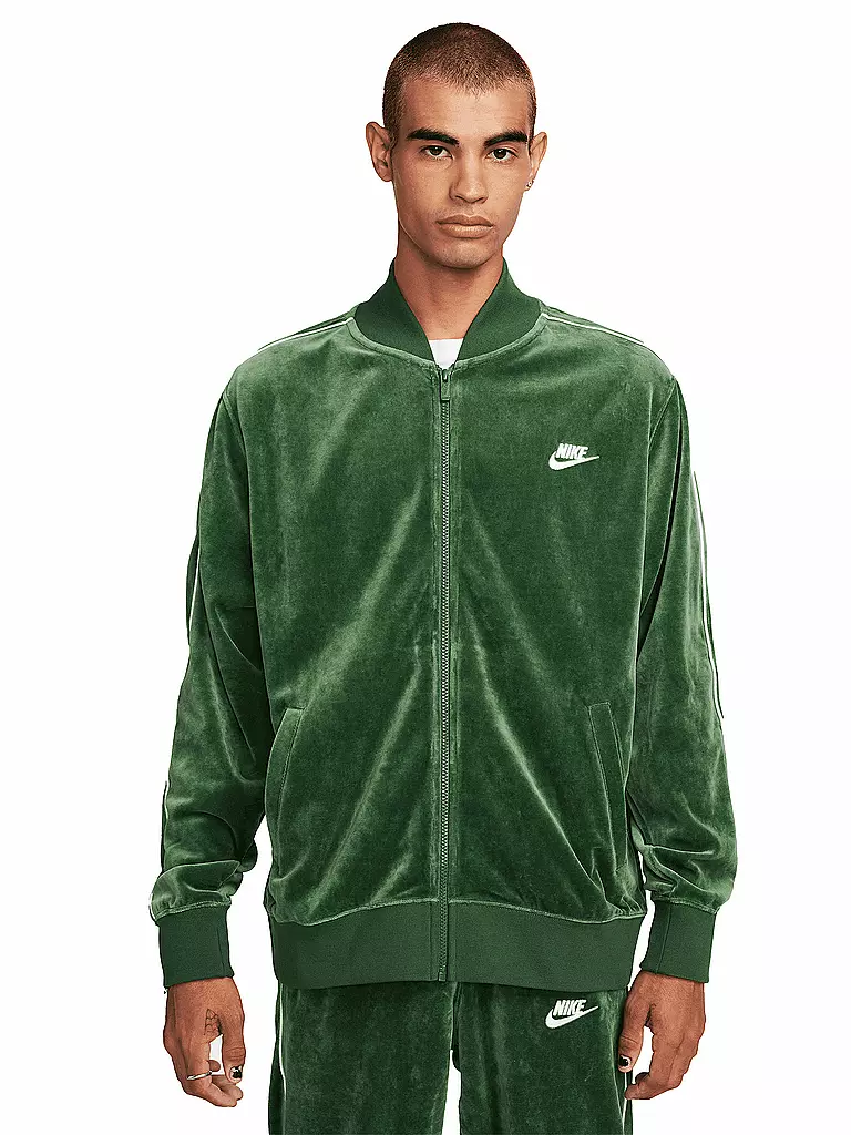 NIKE | Herren Jacke Club | dunkelgrün