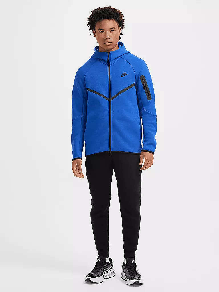 NIKE | Herren Jacke Tech Fleece Hoodie | blau